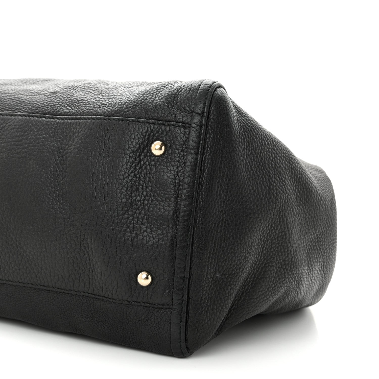 Gucci Pebbled Calfskin Large Soho Hobo Black 10 of 10