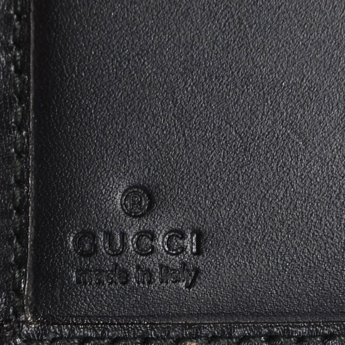 Crystal Monogram Icon Bar French Flap Wallet Navy