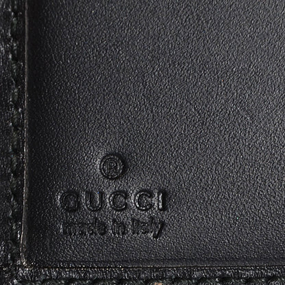 Gucci Crystal Monogram Icon Bar French Flap Wallet Navy 6 of 8