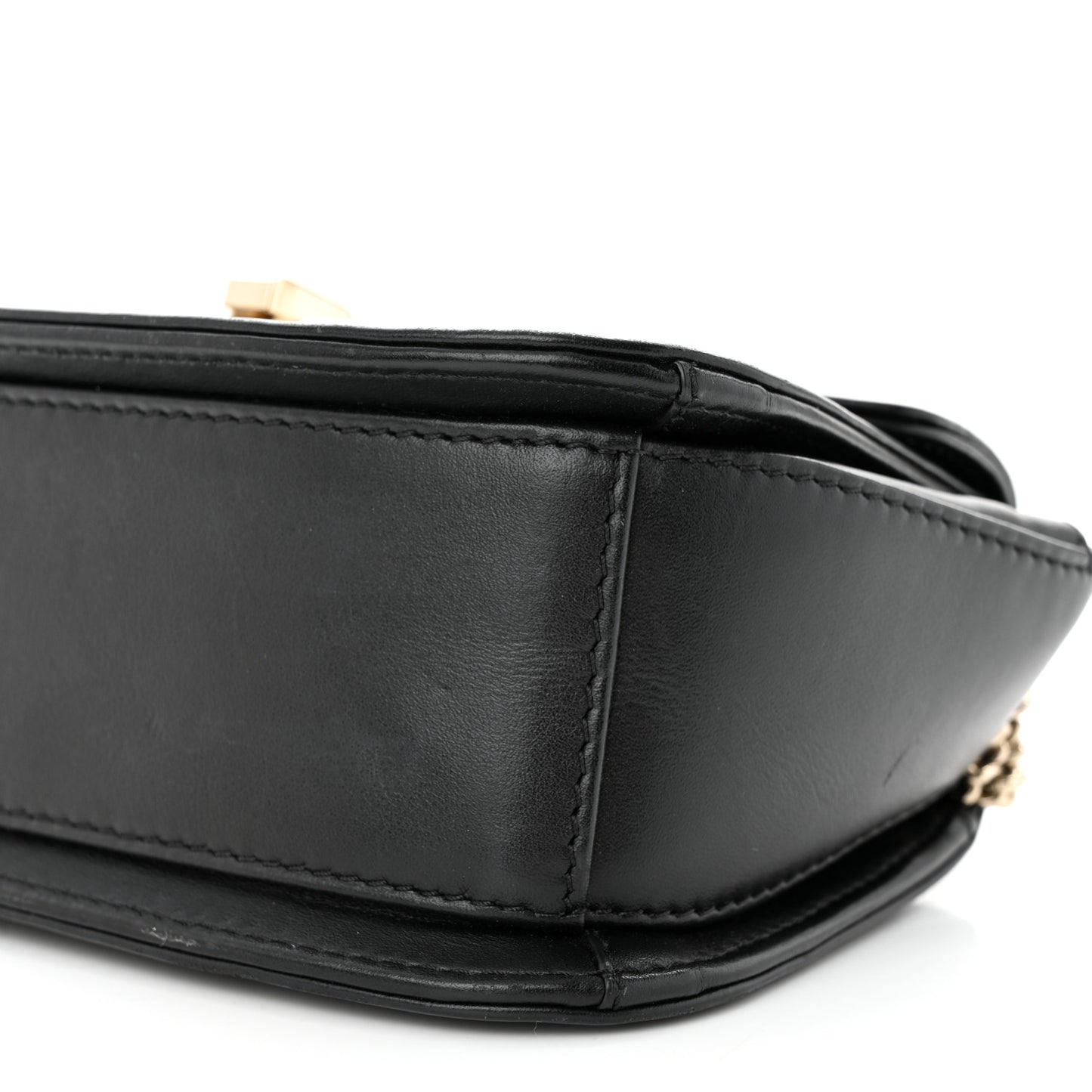 Calfskin VLTN Small Shoulder Bag Black