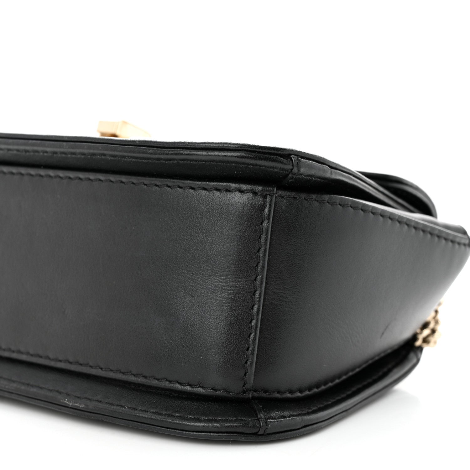 Valentino Garavani Calfskin VLTN Small Shoulder Bag Black 9 of 12