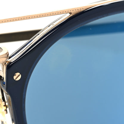 Oliver Peoples Acetate Remick Round Sunglasses Black 8 of 9