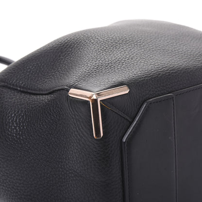Alexander Wang Pebbled Calfskin Prisma Skeletal Backpack Black Rose Gold Hardware 5 of 11