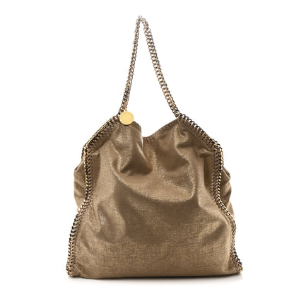Stella McCartney Shaggy Deer Falabella Big Tote Gold 1 of 13