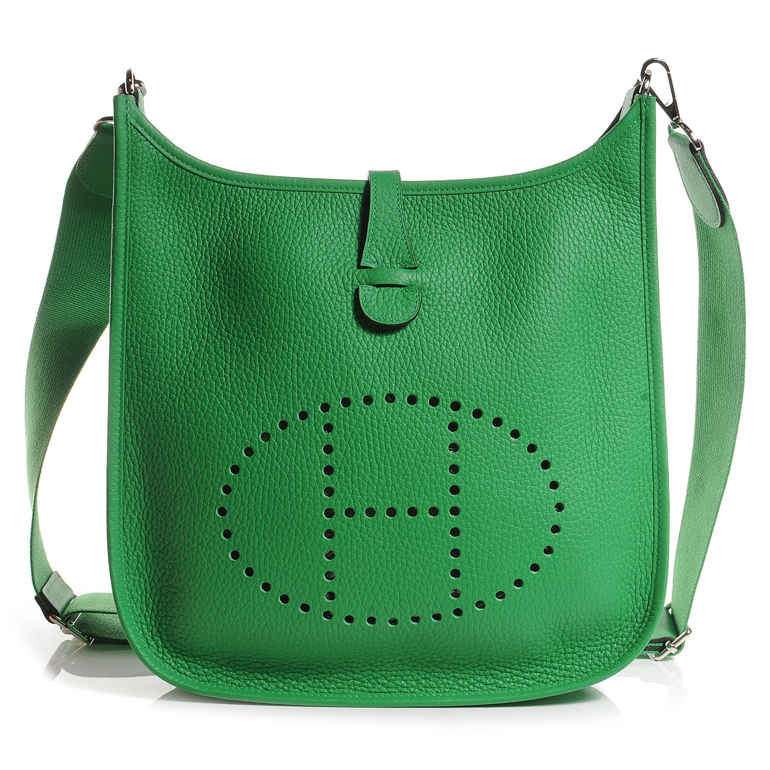 Hermes Taurillon Clemence Evelyne III PM Bambou 1 of 8