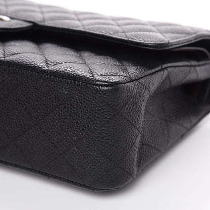 Chanel Caviar Quilted Medium Double Flap Black 9 of 9