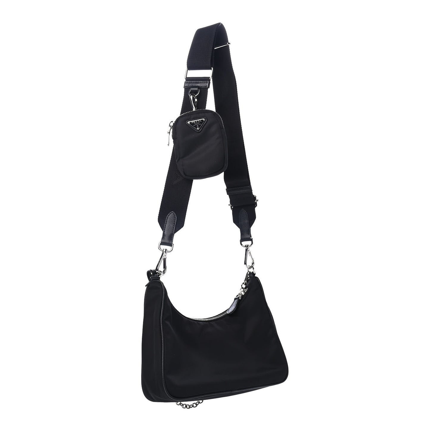 Nylon Re-Edition 2005 Shoulder Bag Black