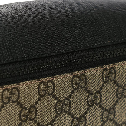 Gucci GG Supreme Monogram Belt Bag Black 11 of 12