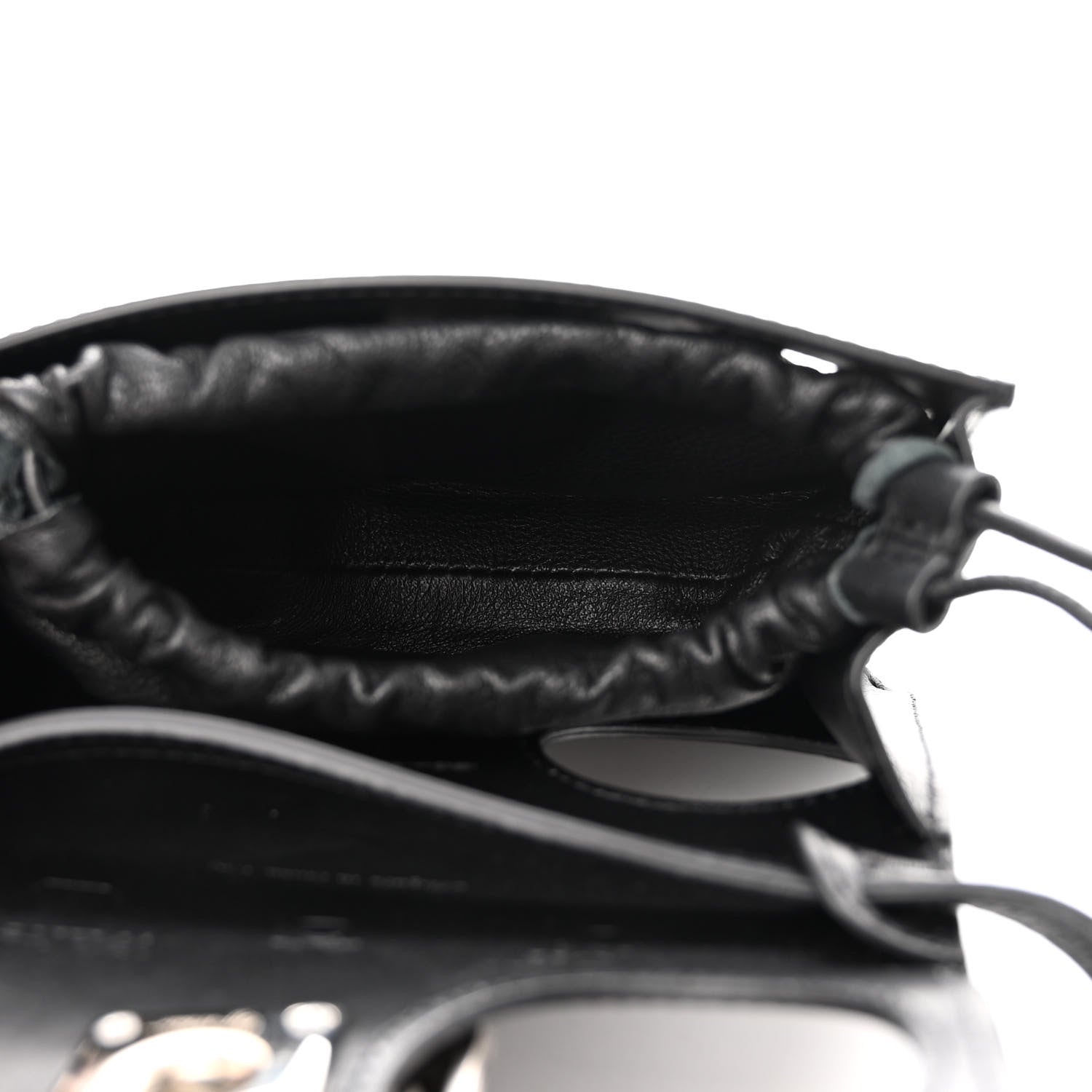 Off-White Calfskin Jitney 0.7 Meteor Bag Black 5 of 9