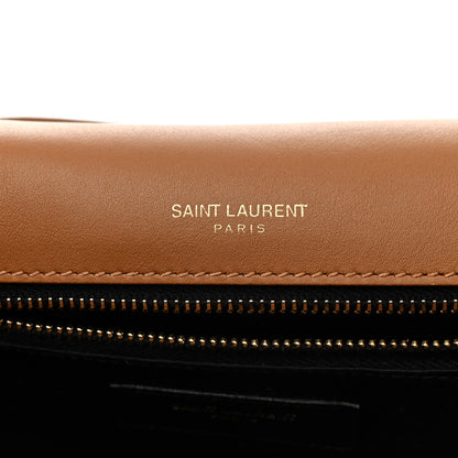 Saint Laurent Suede Monogram Medium Niki Chain Satchel Cinnamon 8 of 18