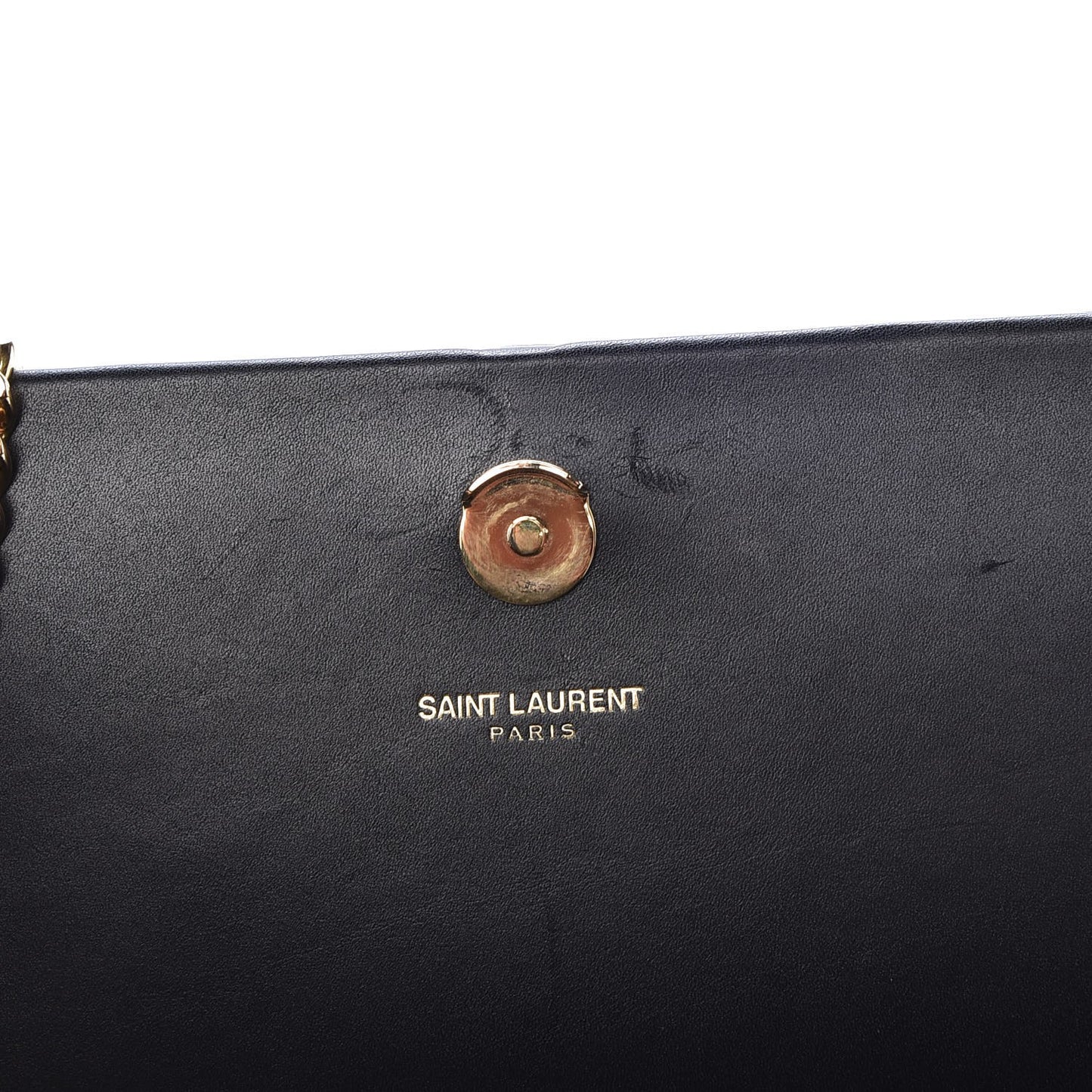Smooth Calfskin Medium Classic Monogram Kate Tassel Satchel Black