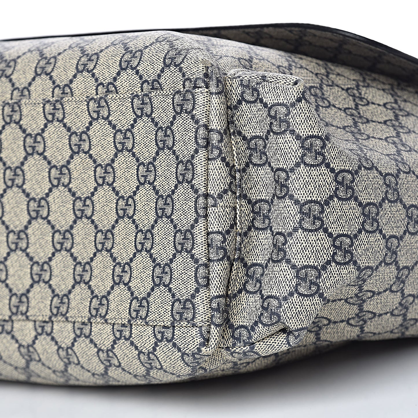 GG Plus Monogram Messenger Diaper Bag Navy