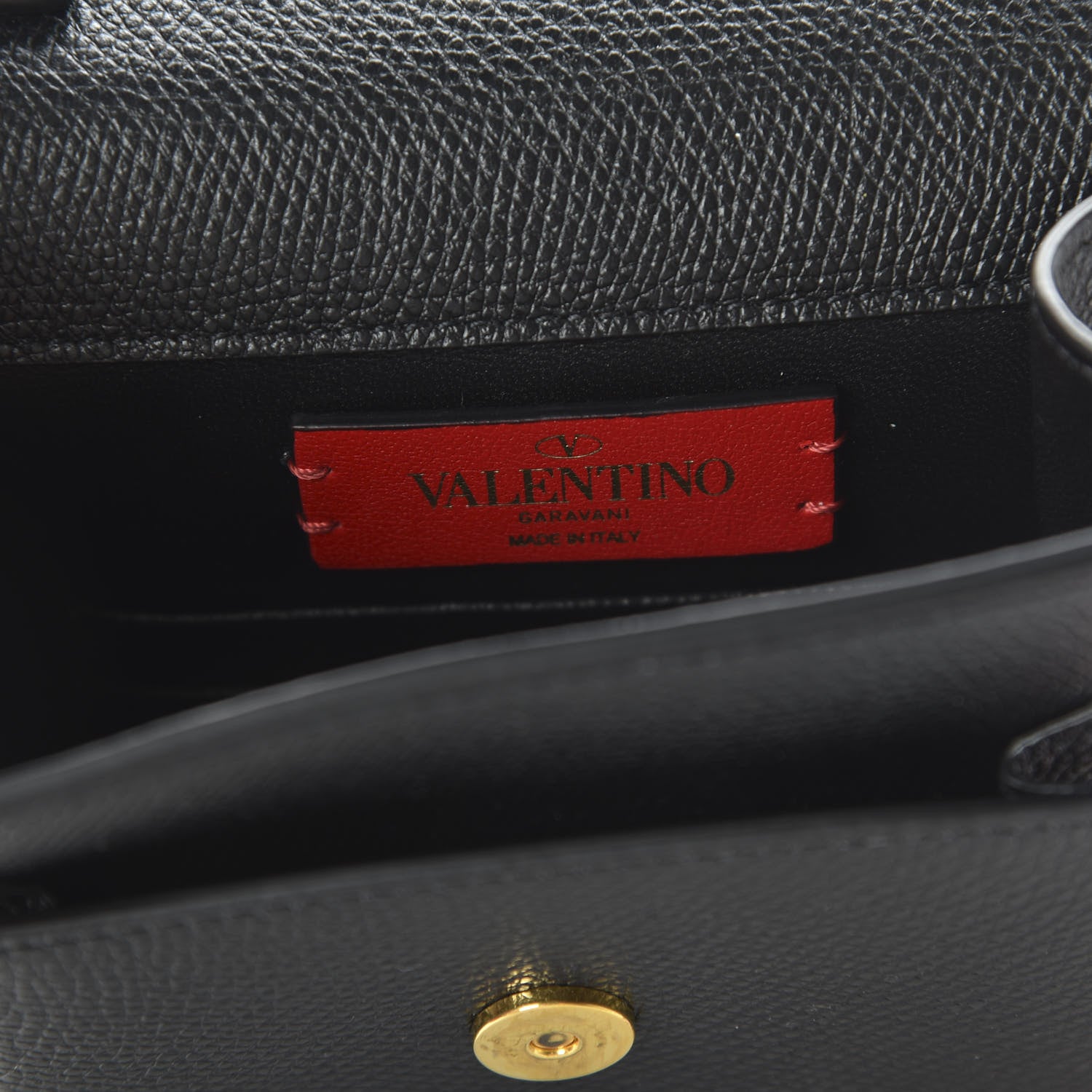 Valentino Garavani Calfskin VLogo Crossbody Bag Black 8 of 10