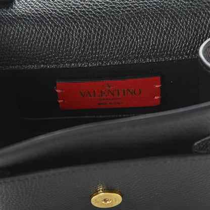 Valentino Garavani Calfskin VLogo Crossbody Bag Black 8 of 10