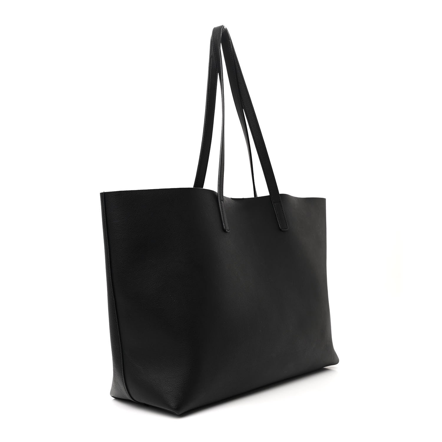 Saint Laurent Calfskin Large Shopping Tote Tote Black 4 of 14
