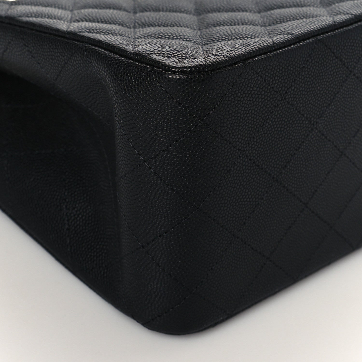 Chanel Caviar Quilted Mini Bucket Bag Black 9 of 10