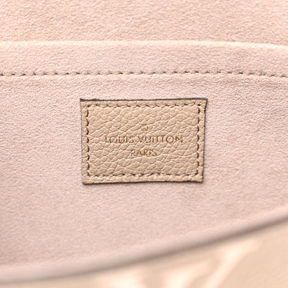 Louis Vuitton Empreinte Monogram Giant Felicie Pochette Tourterelle Creme 7 of 10