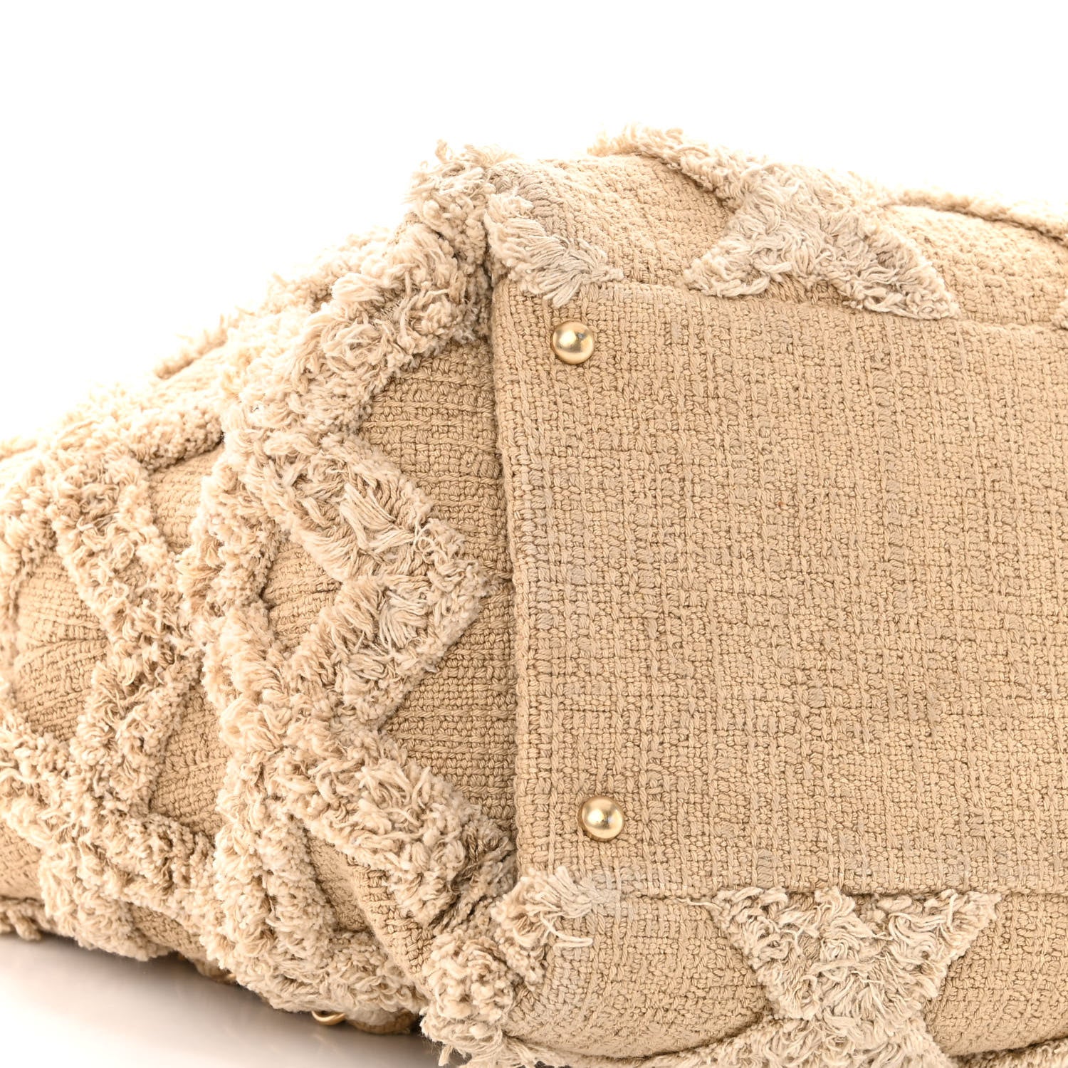 Chanel Tweed Nature Tote Beige 8 of 9