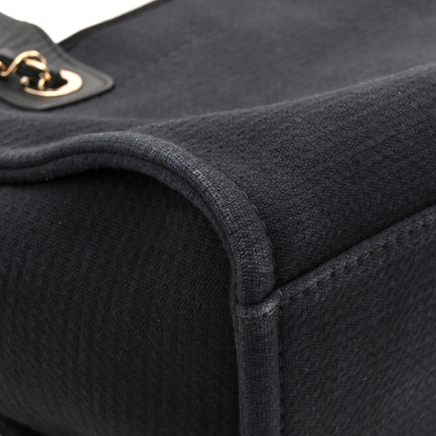 Chanel Mixed Fibers Small Deauville Tote Black 13 of 13