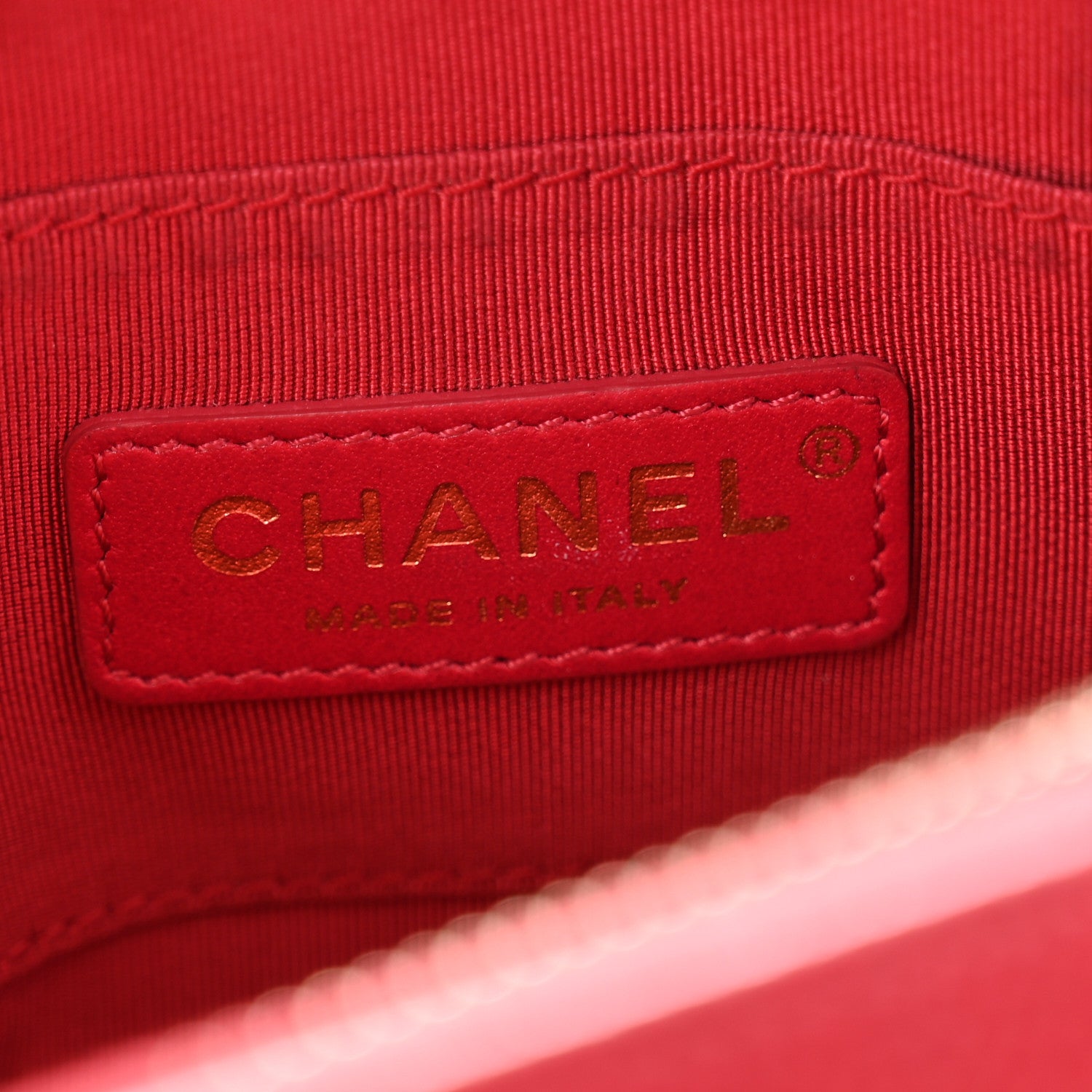 Chanel Caviar Quilted Mini Carry Around Bowling Bag Red 7 of 13