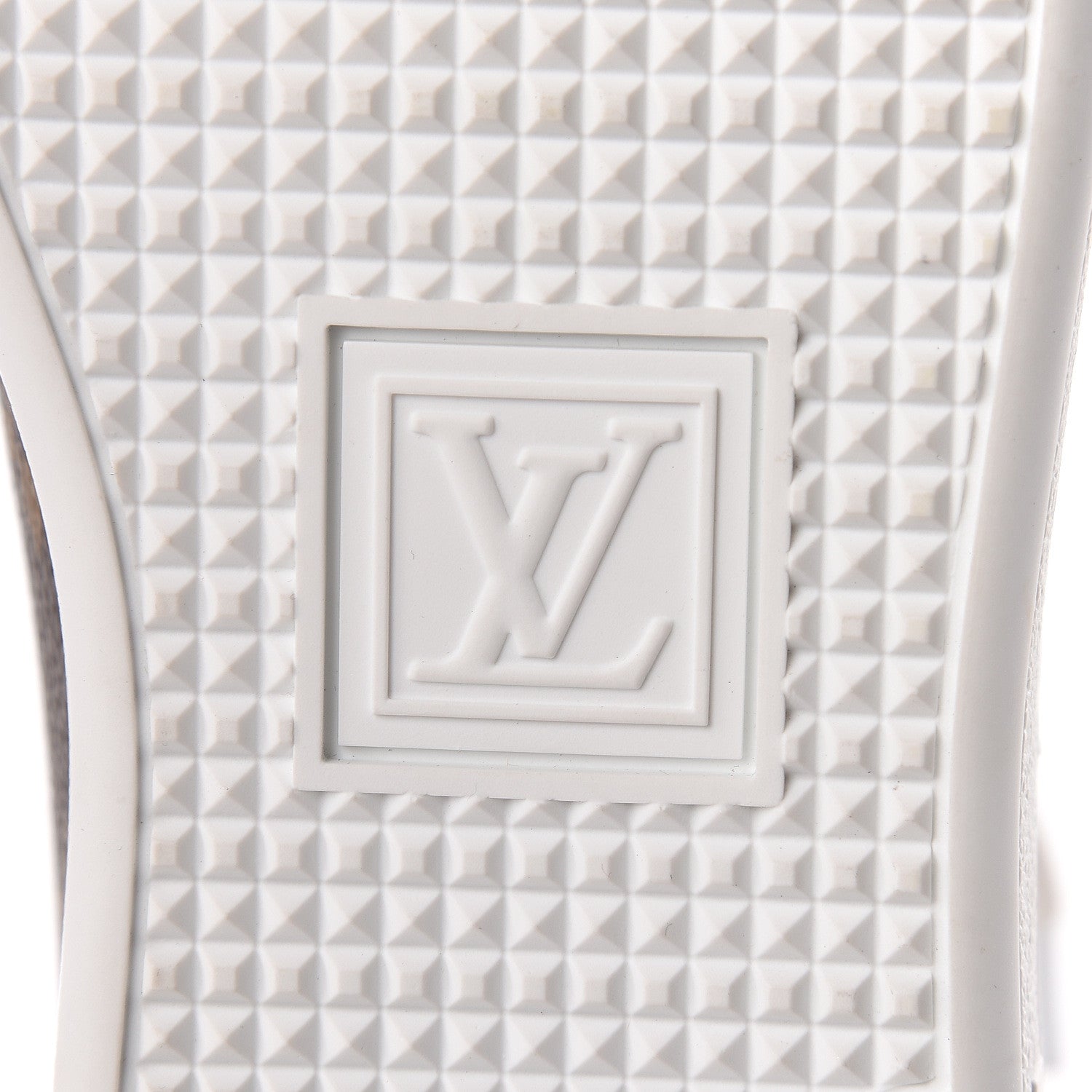 Louis Vuitton Calfskin Monogram LV Black Heart Sneakers 38.5 Cacao 8 of 9