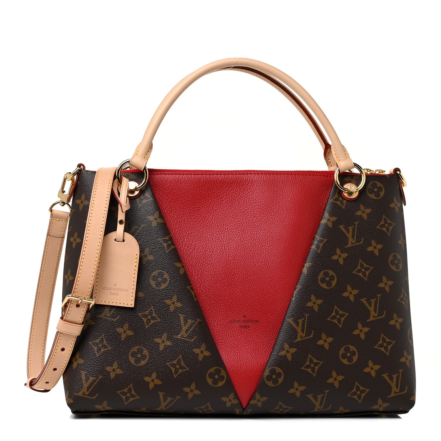 Louis Vuitton Monogram V Tote MM Cherry 1 of 14