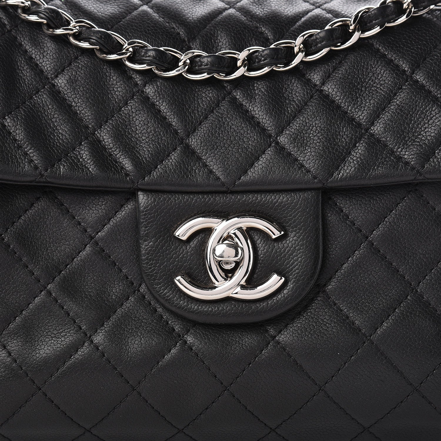 Chanel Caviar Quilted Maxi Single Flap Black 8 of 21