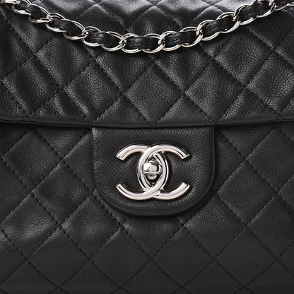 Chanel Caviar Quilted Maxi Single Flap Black 8 of 21