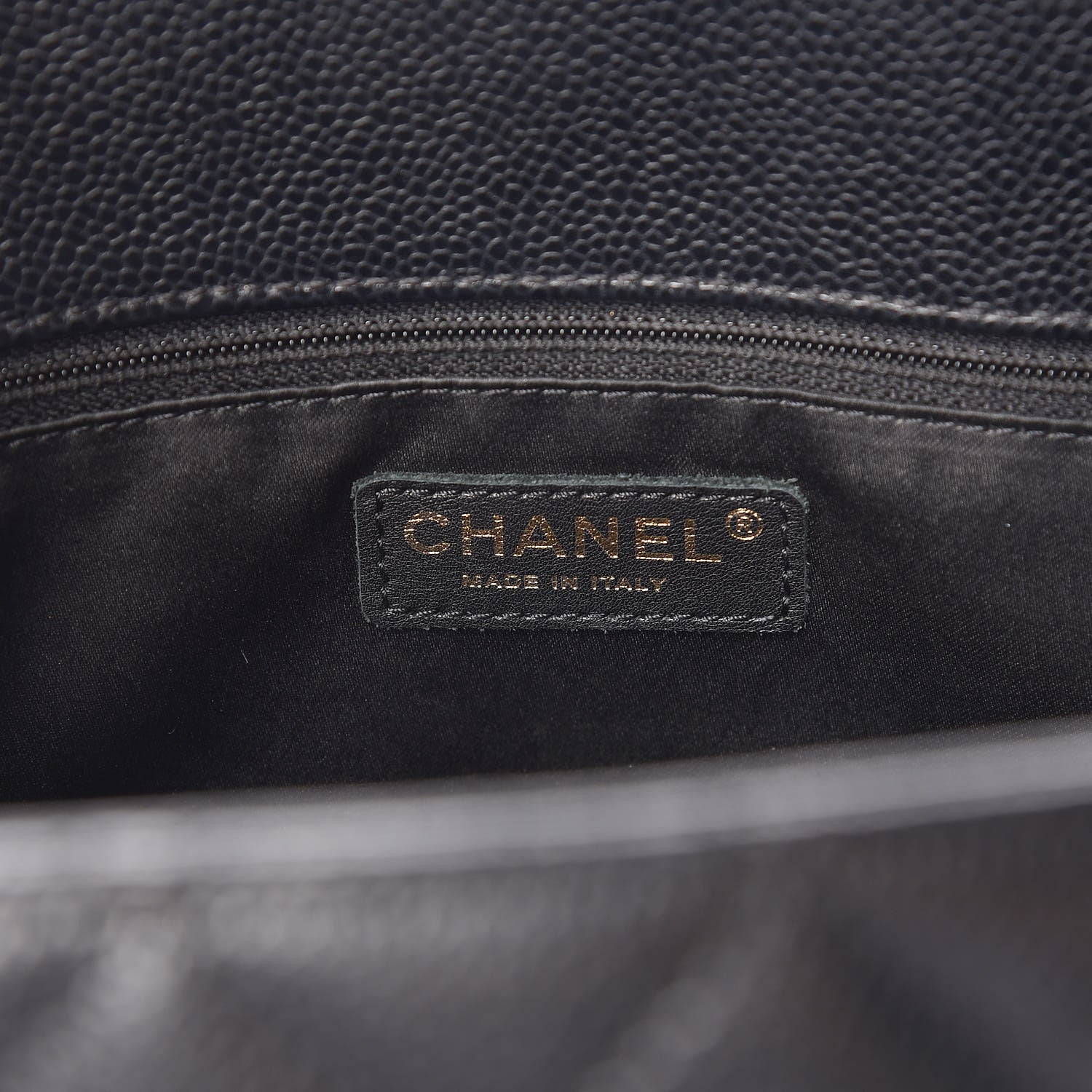 Chanel Caviar Quilted Grand Shopping Tote GST Black 6 of 16