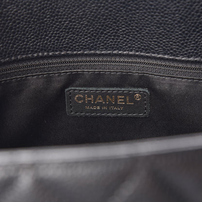 Chanel Caviar Quilted Grand Shopping Tote GST Black 6 of 16