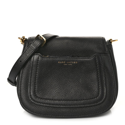 Marc Jacobs Calfskin Empire City Messenger Crossbody Black 1 of 10