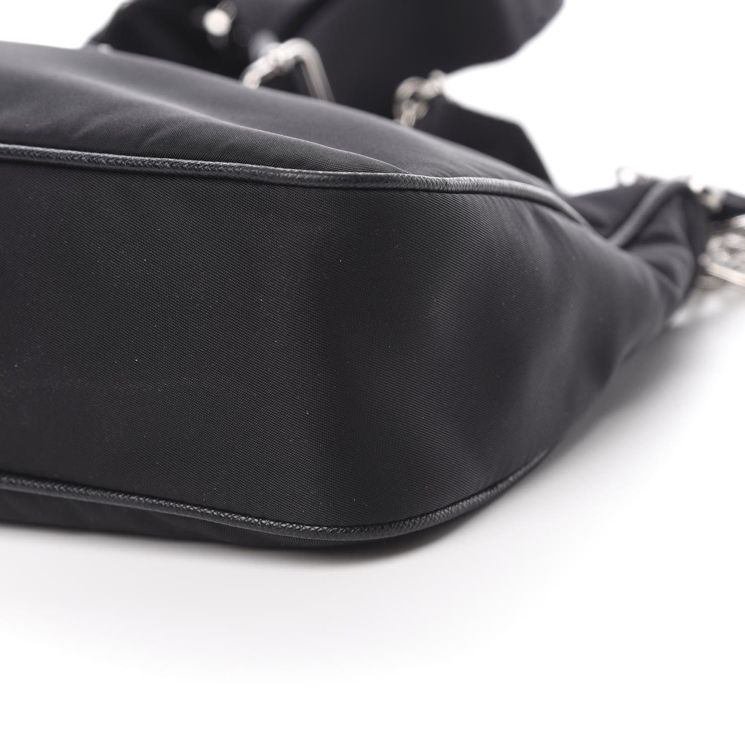 Prada Nylon Re-Edition 2005 Shoulder Bag Black 10 of 10