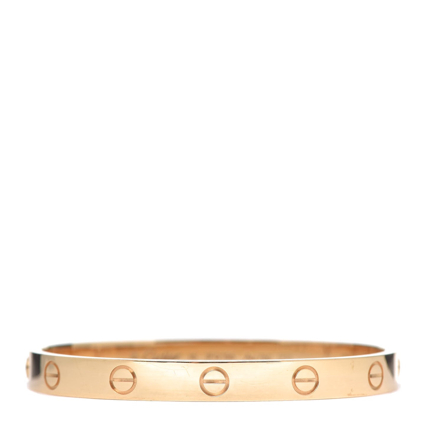 18K Yellow Gold LOVE Bracelet 16