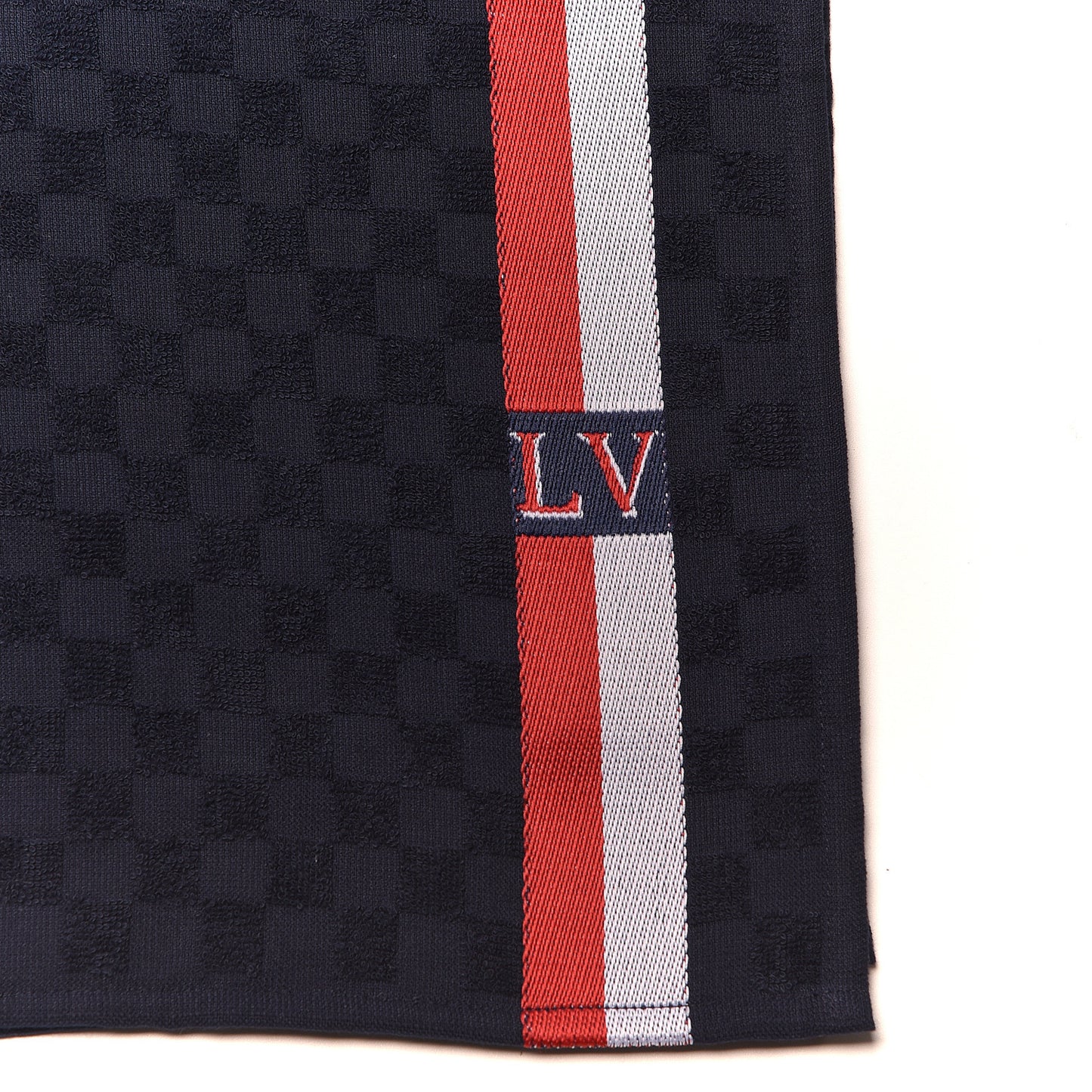 Cotton Damier Cobalt Latitude America's Cup Gym Set Blue Marine