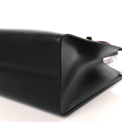 Louis Vuitton Epi Onthego MM Black 8 of 8