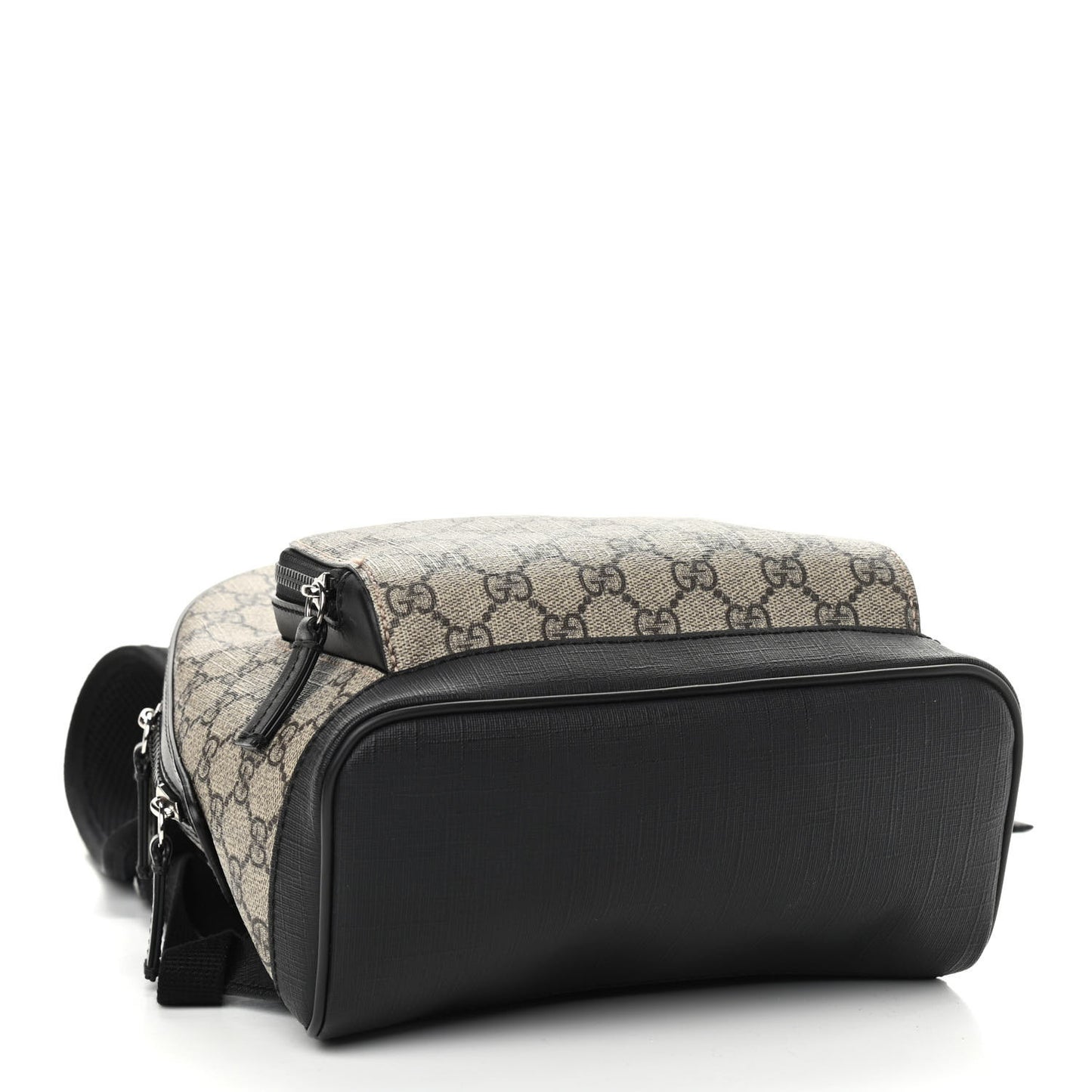 GG Supreme Monogram Small Eden Day Backpack Black