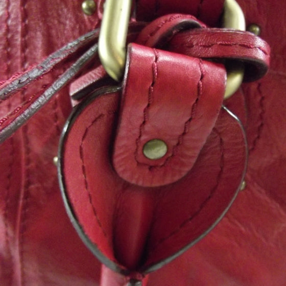 Chloe Leather Paddington Tote Red 10 of 16