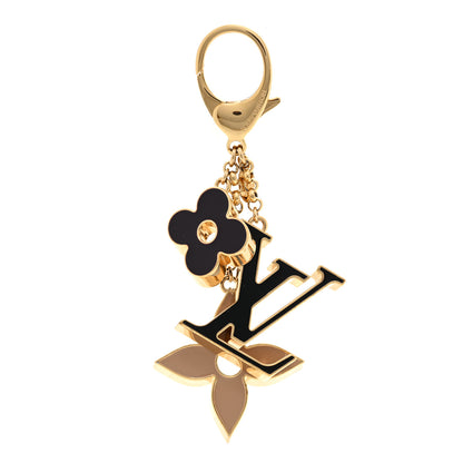 Louis Vuitton Fleur De Monogram Bag Charm Dore 1 of 4