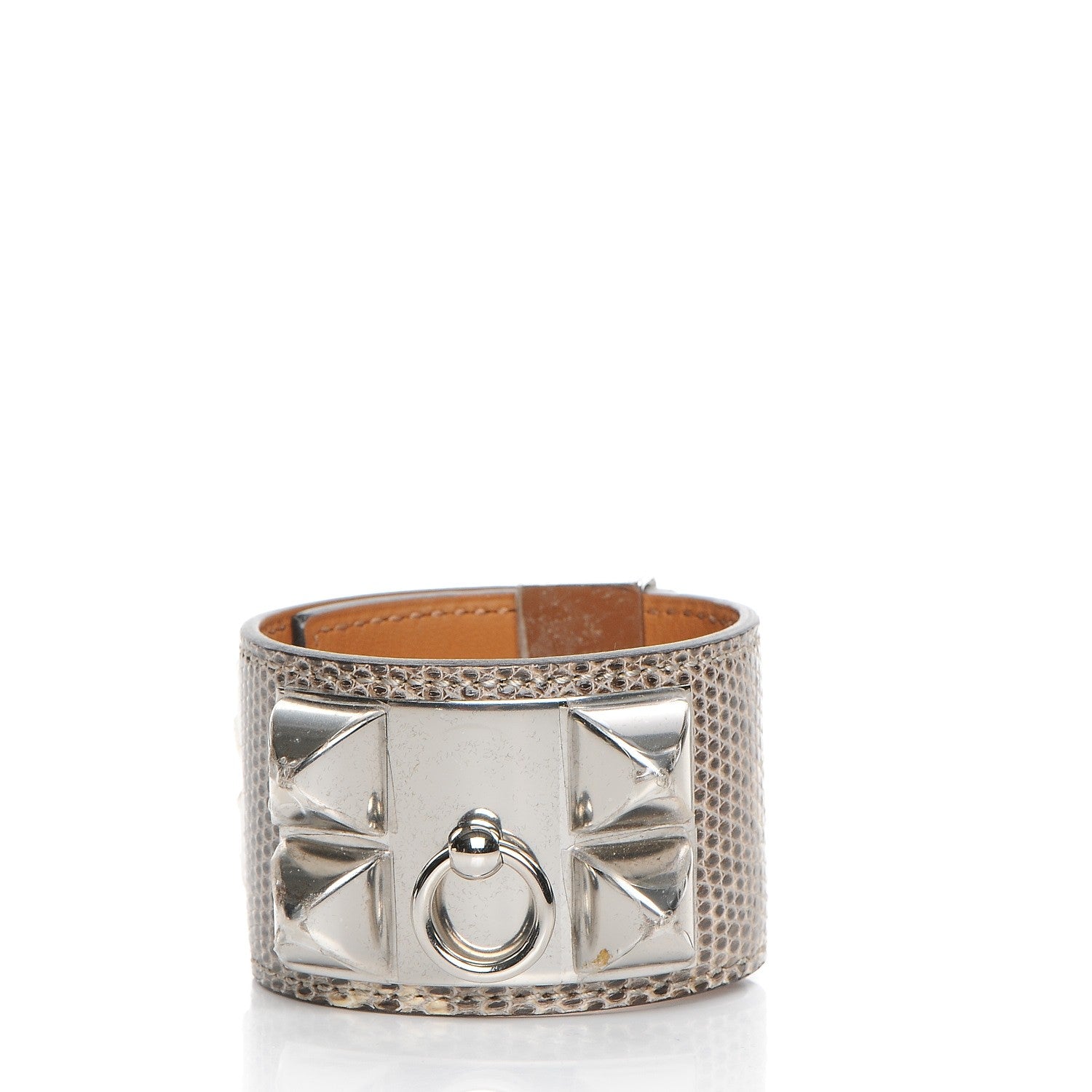 Hermes Lizard Collier De Chien CDC Bracelet S Ombre 3 of 9