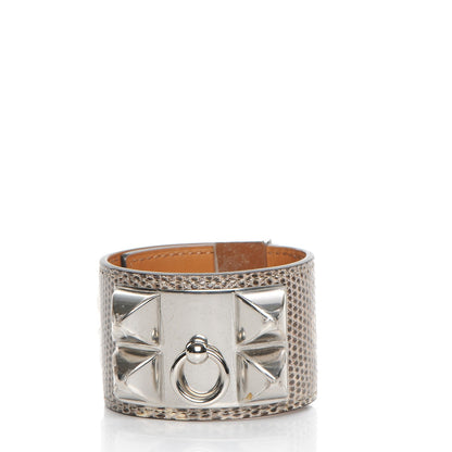 Hermes Lizard Collier De Chien CDC Bracelet S Ombre 3 of 9