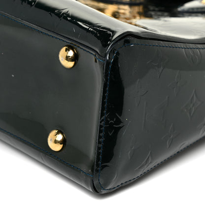 Louis Vuitton Vernis Melrose Avenue Blue Nuit 9 of 23