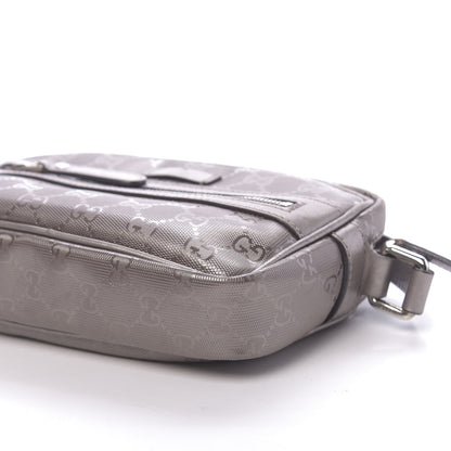 Gucci Imprime Monogram Small Shoulder Bag Silver 9 of 10