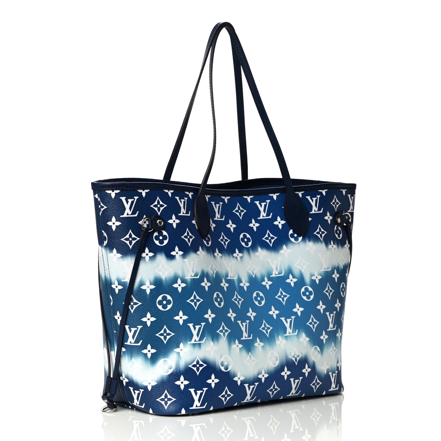 Monogram Escale Neverfull MM Blue