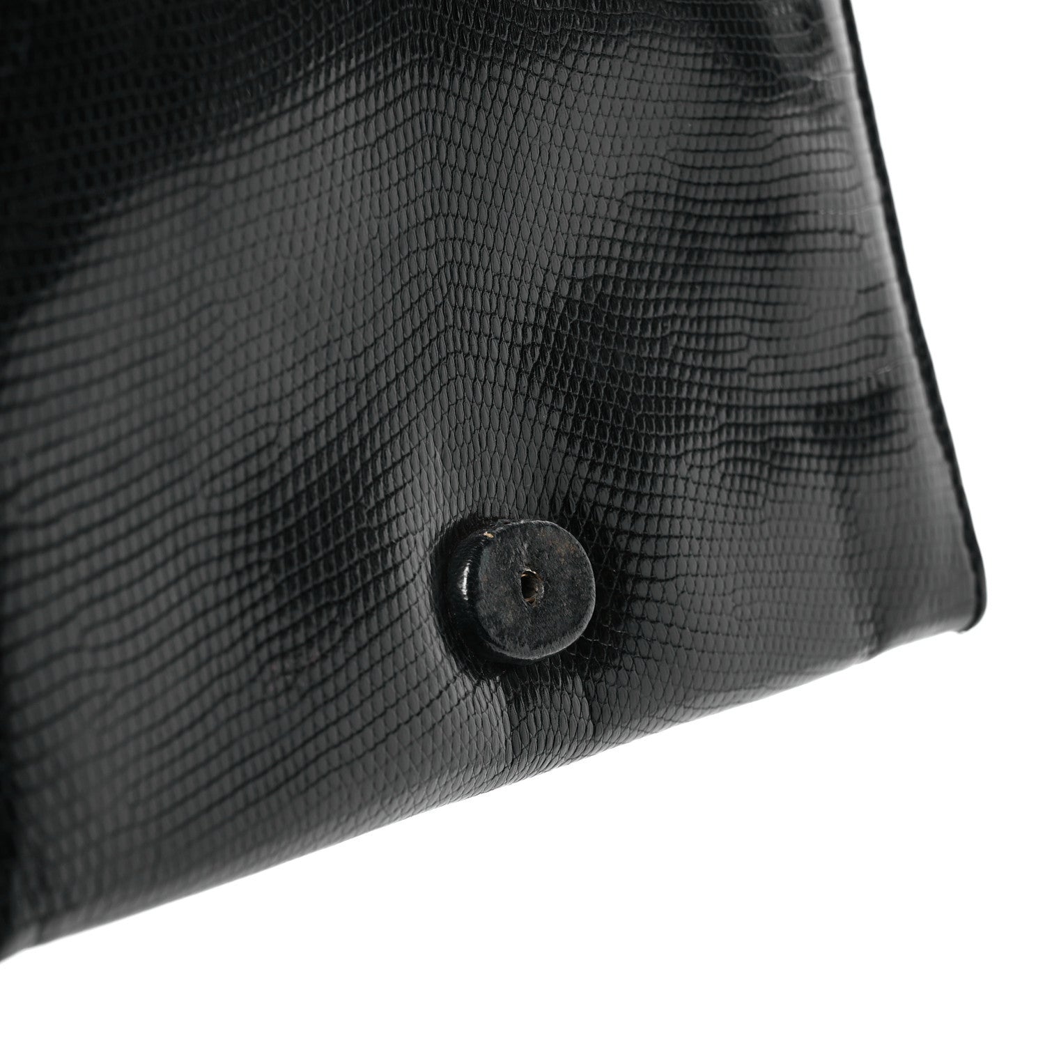 Chanel Lizard CC Mini Flap Bag Black 12 of 13