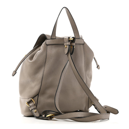 Prada Vitello Daino Backpack Argilla 3 of 9