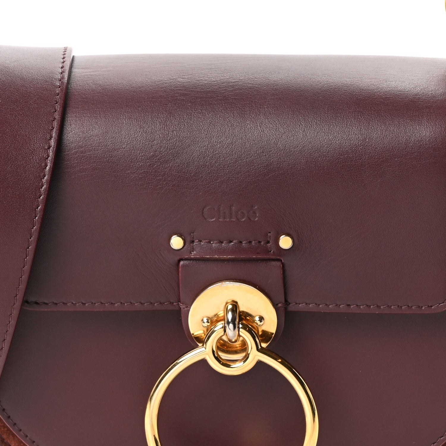 Chloe Calfskin Small Tess Bag Burnt Brown Burnt Brown 8 of 11