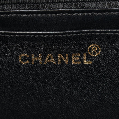Chanel Caviar Quilted Jumbo Kelly Flap Black 6 of 14