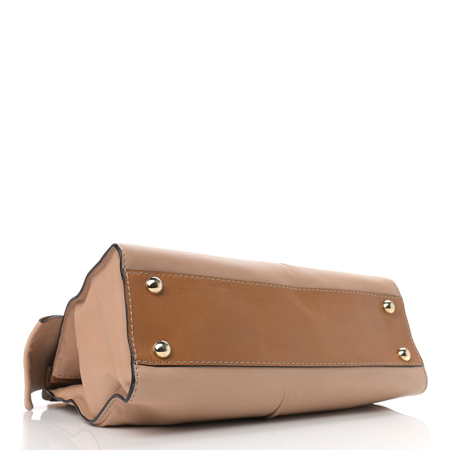 Valentino Garavani Nappa Large Aphrodite Bow Satchel Taupe 4 of 9