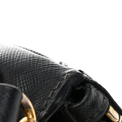 Prada Saffiano Medium Galleria Double Zip Tote Black 12 of 19