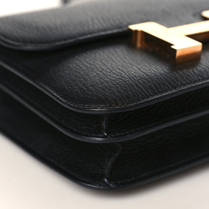 Hermes Chevre Mysore Constance 18 Black 8 of 10